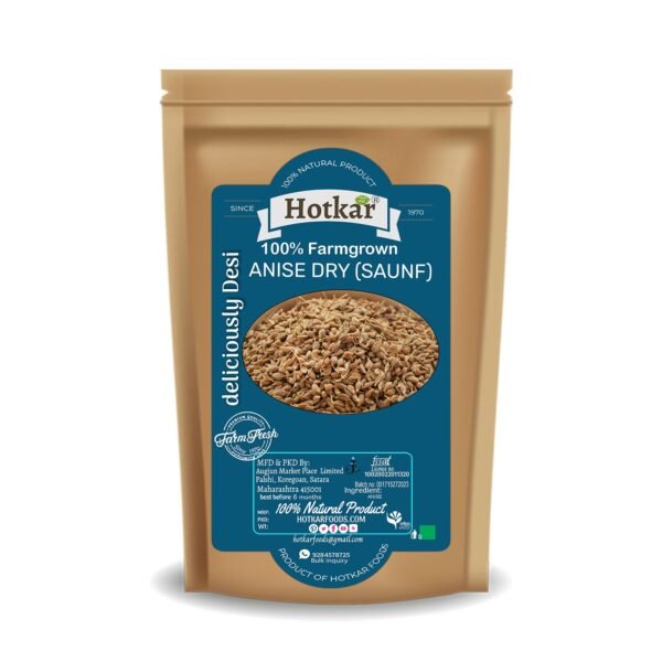 Hotkar Dry Saaunf Seeds Pure - 100g