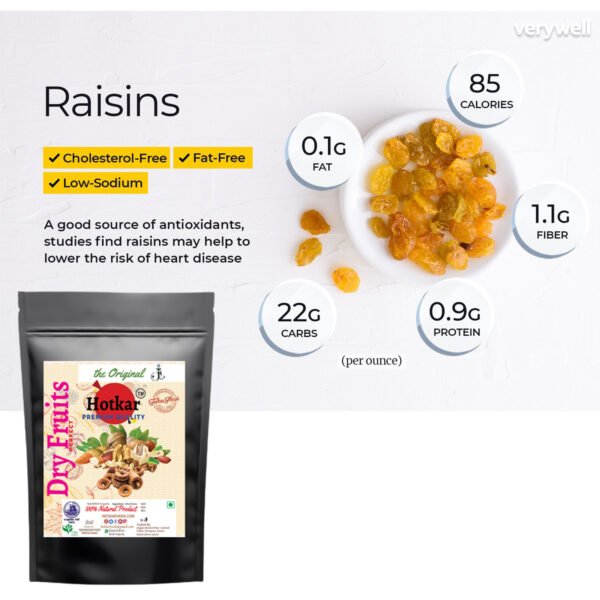 Alternative view of Hotkar Black Raisins (Kala Kismis)