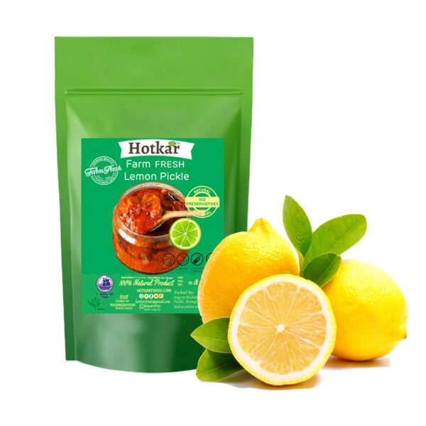 Hotkar No Preservativies Lemon Pickle - 100g