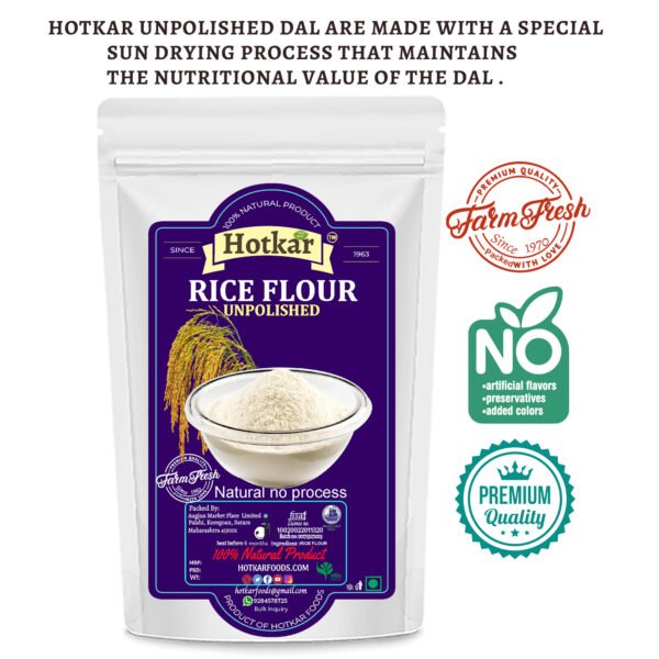 Alternative view of Hotkar Pure No Chemical 100% Pure Rice Flour (Gluten Free)