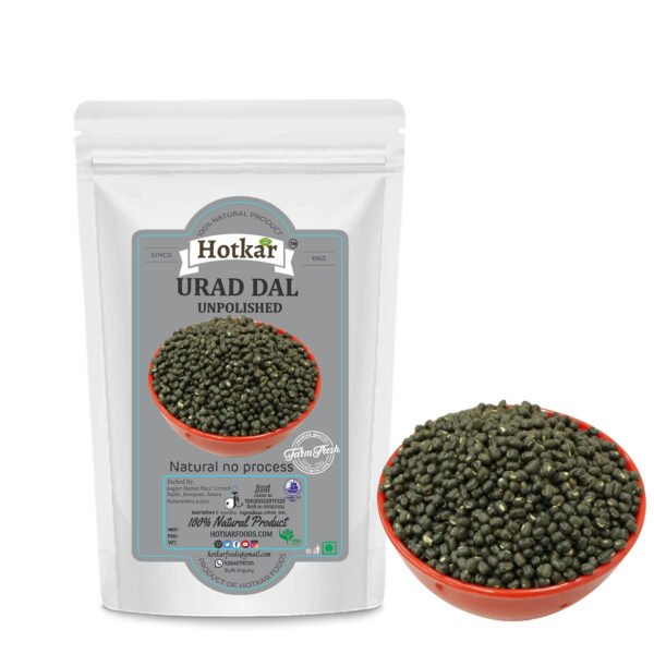 Hotkar Unpolished Sabut Urad Dal - 250g