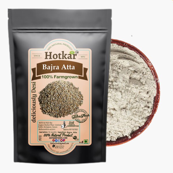 Alternative view of Hotkar Pure No Chemical 100% Pure  Bajra Flour (Gluten Free)
