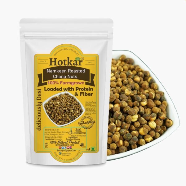 Hotkar Hand Toasted & Roasted Chana - 100g