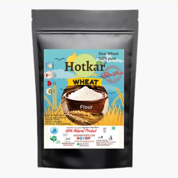Hotkar Pure No Chemical 100% Pure Wheat Flour - 250g