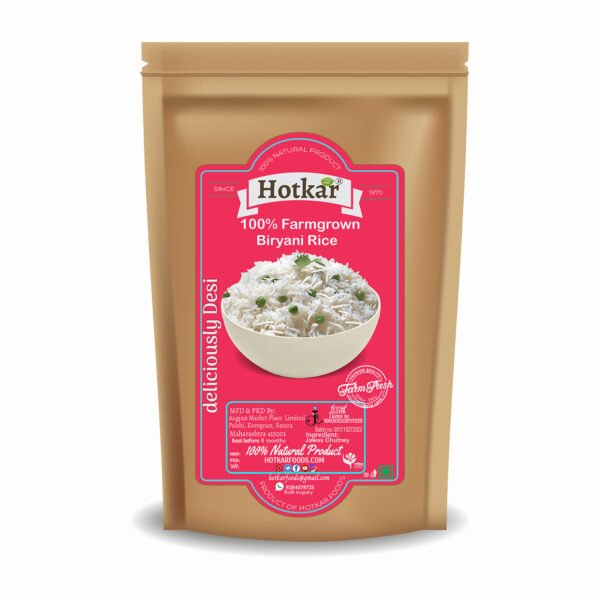 Hotkar Unpolished Pure Aroma Basmati Rice - 250g