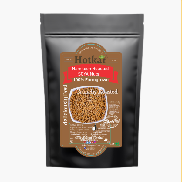 Hoykar Toasted & Roasted Soyabean Nuts - 100g