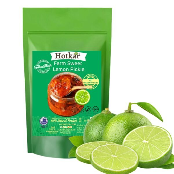 Hotkar No Preservativies Sweet Lemon Pickle - 100g