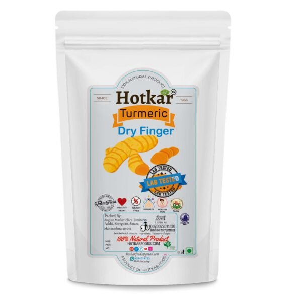 Alternative view of Hotkar Lab Tested Turmeric Finger