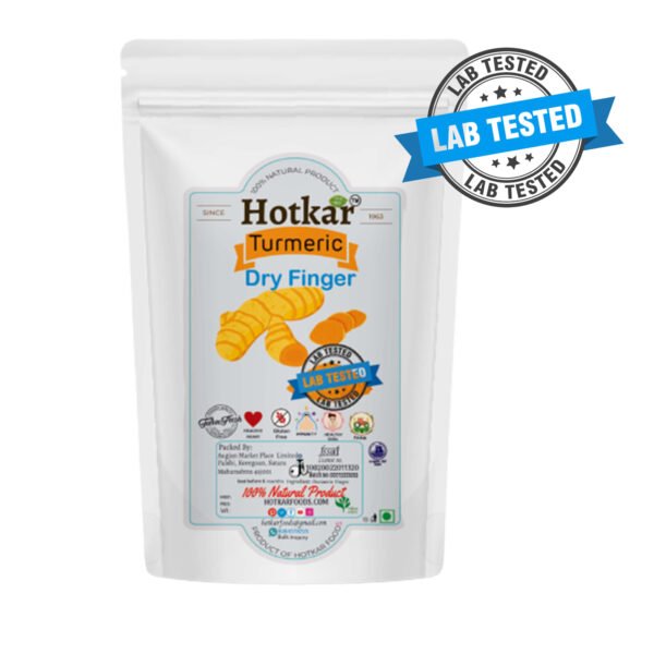 Hotkar Lab Tested Turmeric Finger - 100g