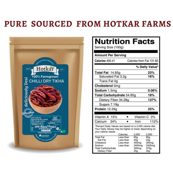 Alternative view of Hotkar Farm Owned Tikha Chilli