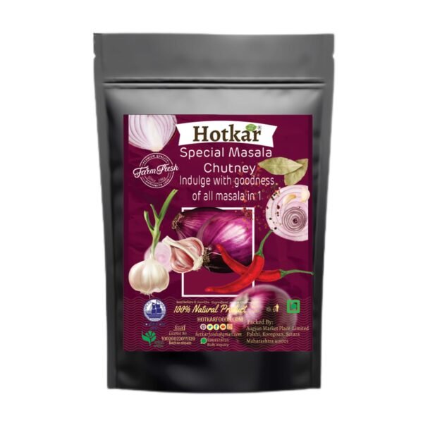 Alternative view of Hotkar Lab Tested Onion Garlic Handmade Chutney and with Natural Oils